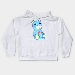 Space Bear Plush Kids Hoodie